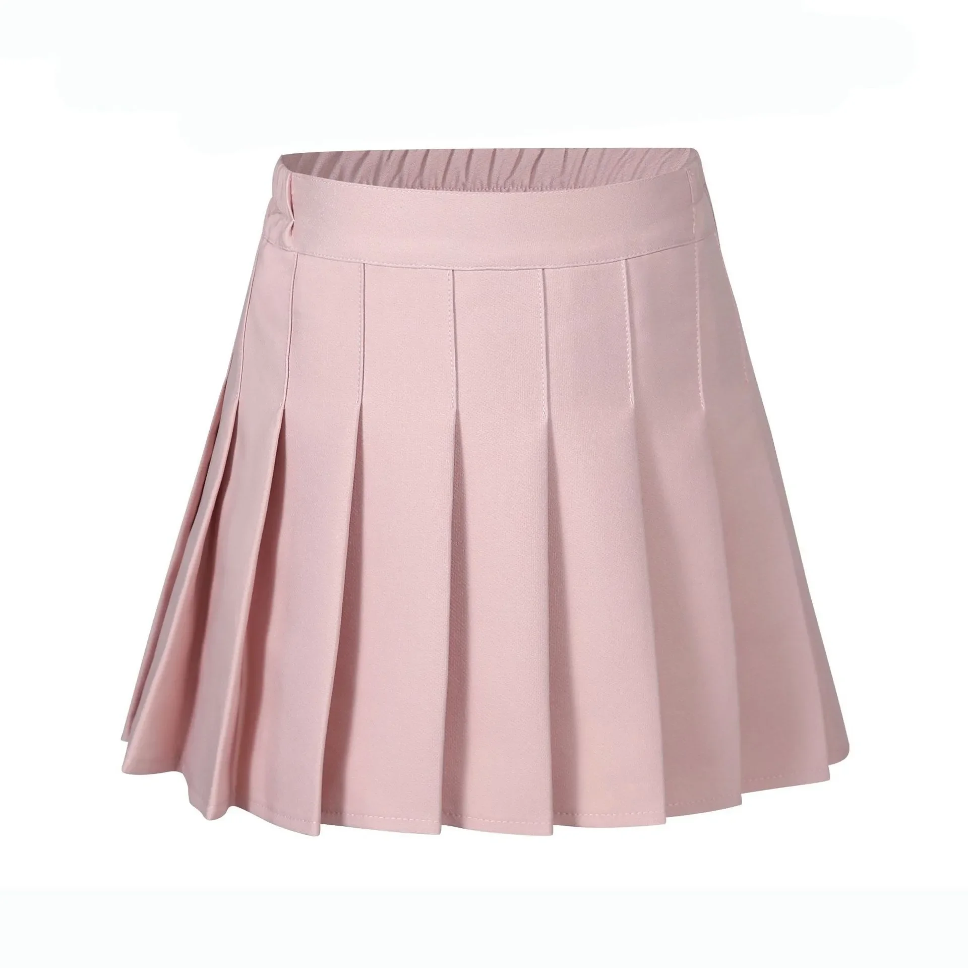 Kids Pleated Skirt Daily Solid All-match School Girls Short Skirt Casual Fashion Dance 10 12 13 Years Teenage A-line Skirt