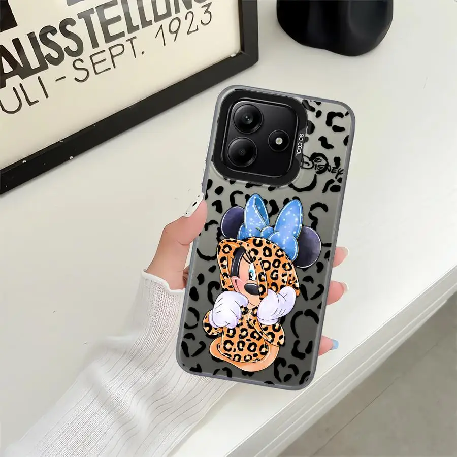Case voor Xiaomi Redmi Note 9s 13 12 11 10 Lite 12s 11s 14 Pro Plus 10s Terug telefoon Cover Disney Minnie