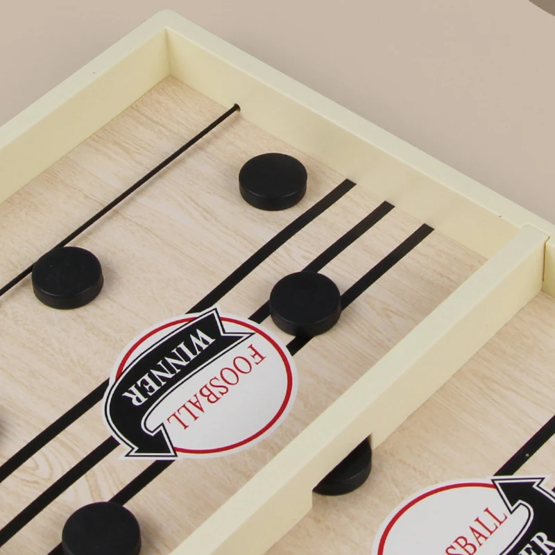 

Foosball Winner Games Table Hockey Game Family Table Board Game Catapult Chess Interactive Fast Sling Puck Game-[A17I]