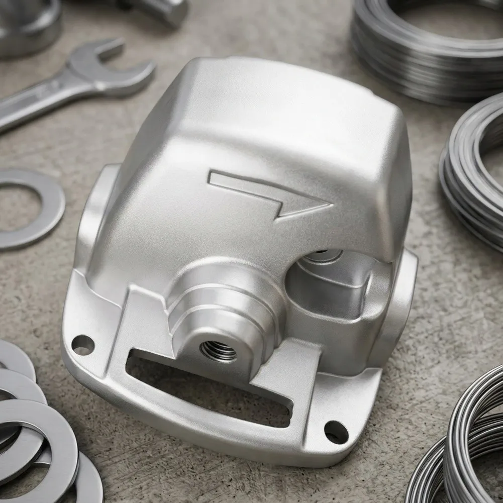 Replacement Gear Box Gear Box Head Housing Direct Replacement High Strength Alloy Wear Resistant For Angle Grinder Repair