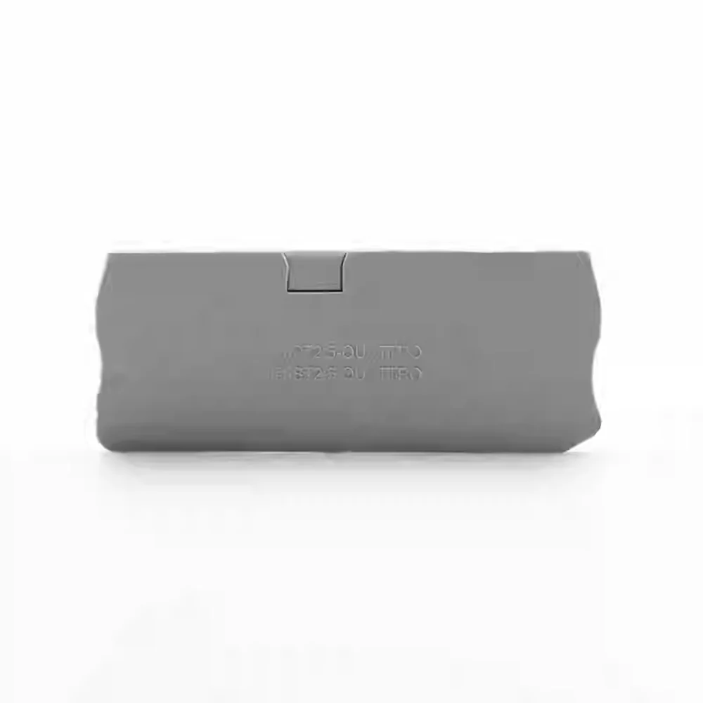 10 Stücke PT2,5 QUATTRO Push-In Feder 4-Leiter Streifen Stecker PT 2,5 Draht Elektrische Stecker Din-schiene Terminal Block PT2.5-QU