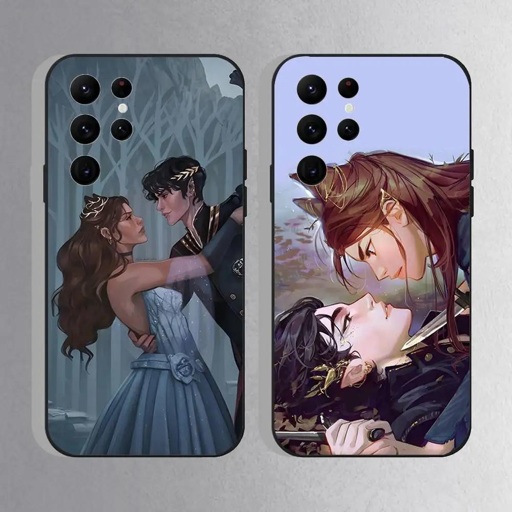 

The C-Cruel Prince Jude Cardan Phone Case For Samsung S10,S21,FE,S21,S26,S25,S24,S23,Ultra,S9,S22,Plus Black Shockproof Silicone
