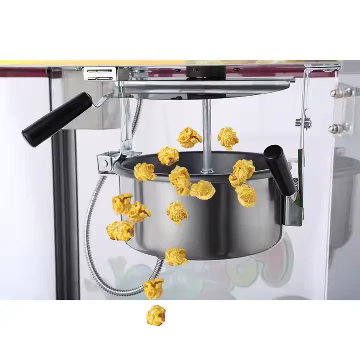 Commercial Popcorn Machine Electric Popcorn Vending Machine Automatic Theater Style Popcorn Making Machine