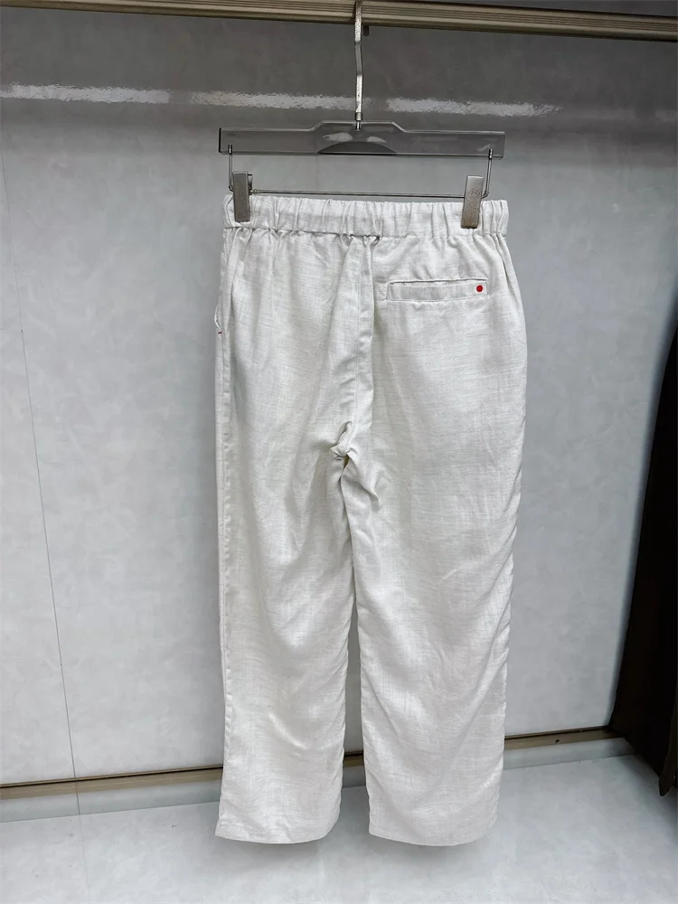 KITON Klassische Freizeithose für Herren mit elastischem Bund und Kordelzug