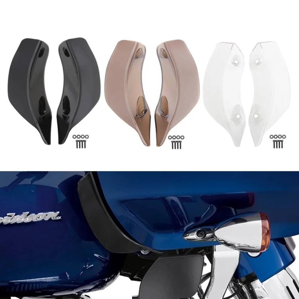 Motocykl Batwing Fairing górny akcent deflektor powietrza deflektor wiatrowy szyba przednia dla Harley Road Glide FLTRX FLTRXS FLTRUSE 15-Up