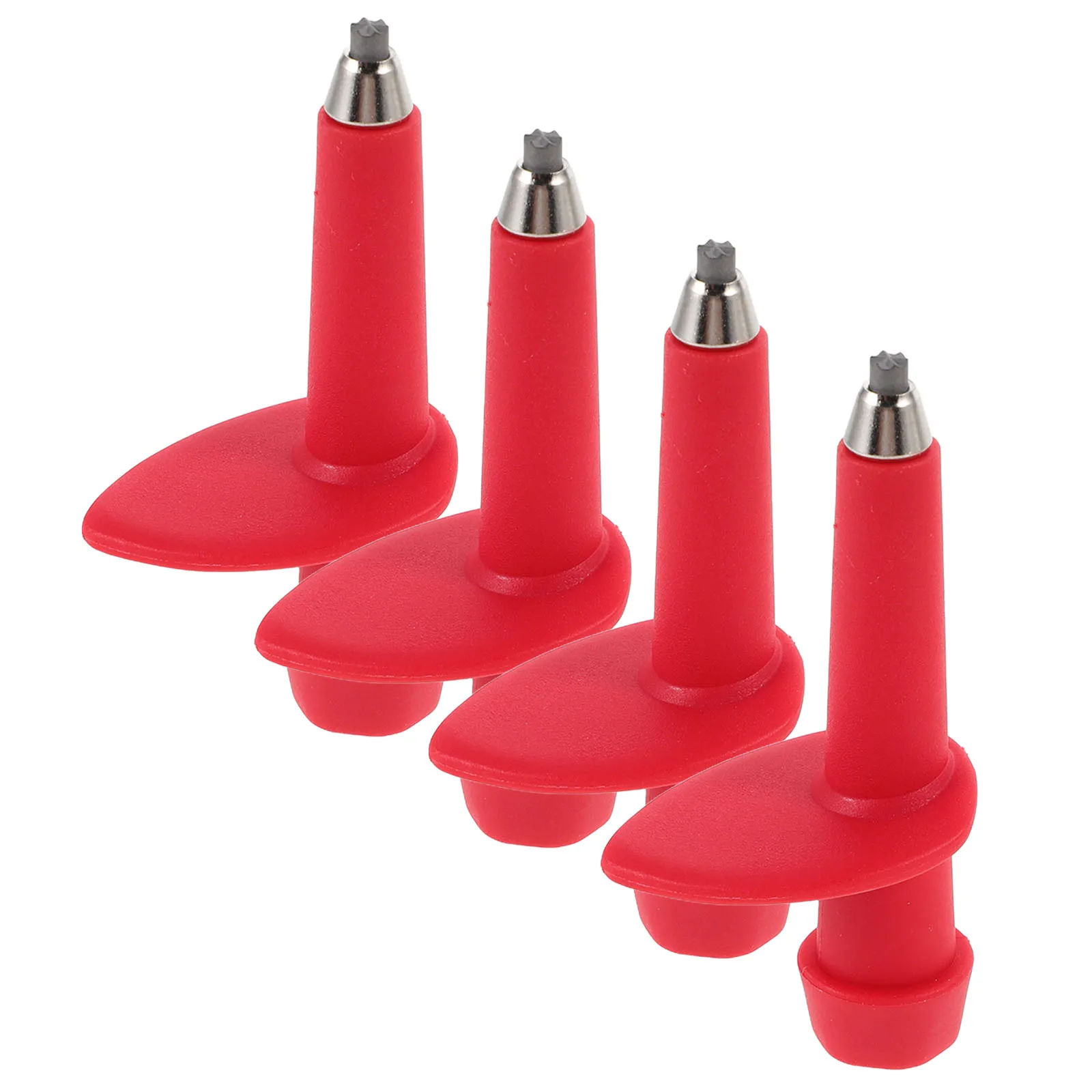 

4 PCS Trekking Pole Tip Hiking Tips Replacement Cane Accessories Gear Women Part