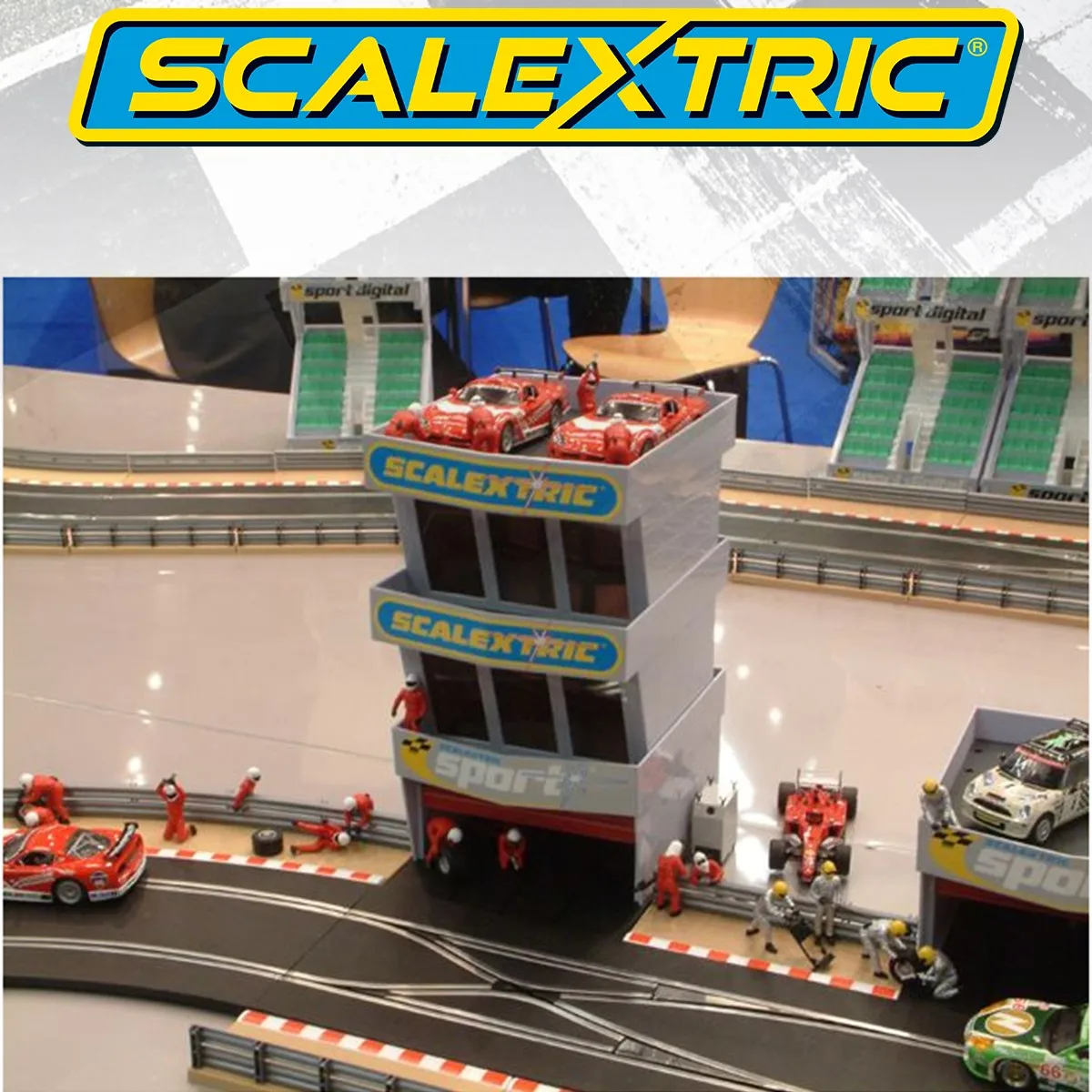 Scalextric Slot Car 1:32 Accessory Building C8319 Control Tower