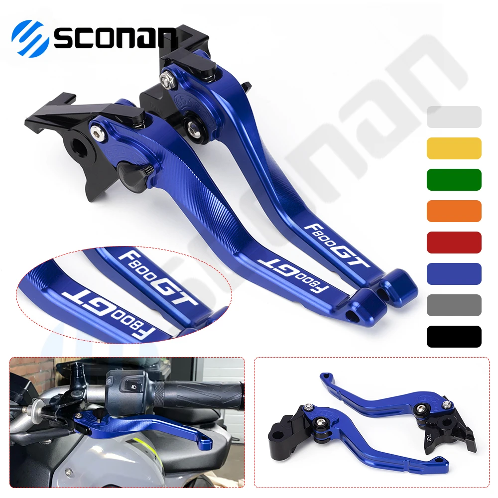 

Для BMW F800GT F800 GT F800 GT F 800 GT 2013-2017 2018 Аксессуары для мотоциклов Рычаги ручки с ЧПУ Регулируемый рычаг тормозной муфты