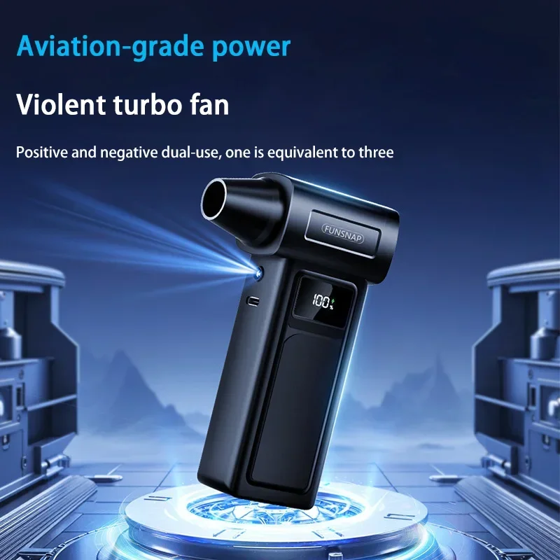 

Xiaomi New 990000RPM Turbo Jet Blower Electric Powerful Air Blower Portable Dust Cleaner USB Charging Brushless Jet Blower 2025