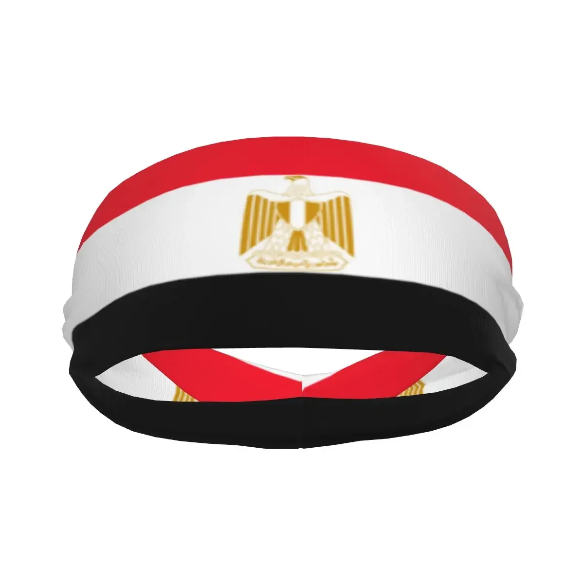 Headband Sports Yoga Fitness Stretch Sweatband Hair Band Elasticity Headband Egypt Flag