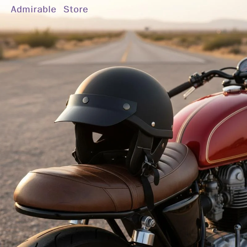 1Pcs 3 Snap Motorcycle Jet Helmet Visor Windproof Sun Shield Brim for Highway Motorbike Commuting Accessory