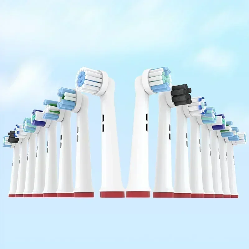 구강 Bi 전동 칫솔 헤드와 호환, 범용 Brau 교체 헤드, p2, 4000, 3757, d12, 3766