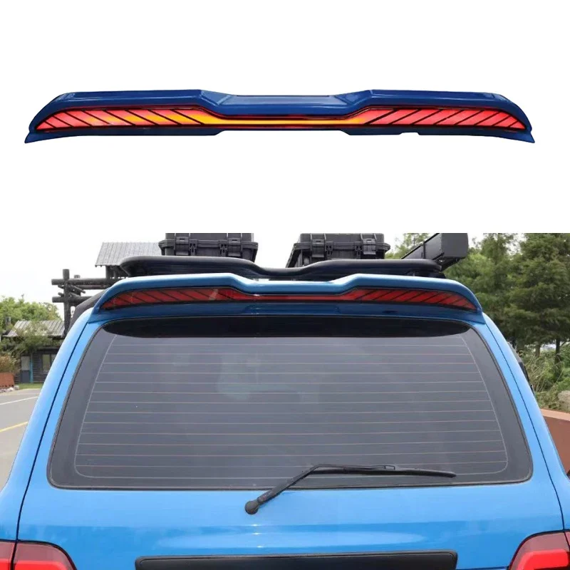 

Car Rear Tail Wing Spoiler Fit for Toyota LC100 1990-1998 Modified Car Rear Spoiler Fixed Wing Car Exterior Off-road Accessories