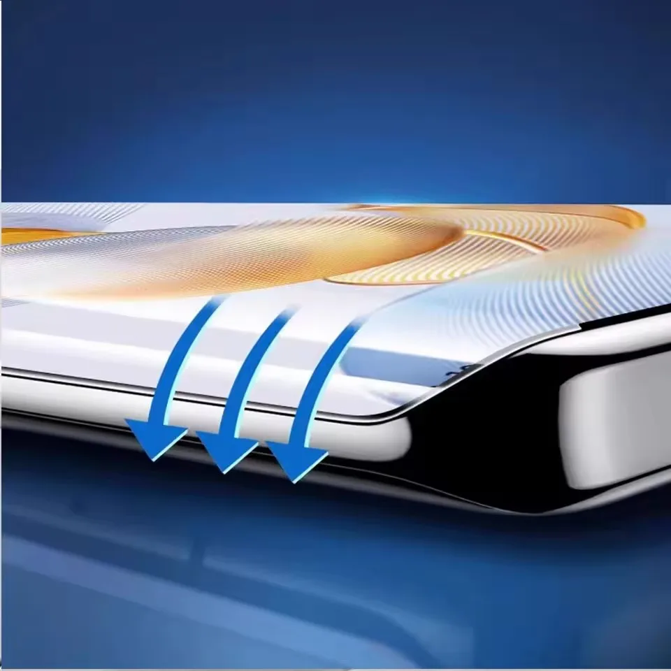 3 Stück gehärtetes Glas für Redmi Note 15 / Note 15 Pro / Note 15 Pro Plus 4G 5G gebogene Vollabdeckung Displayschutzfolie – Detail 5