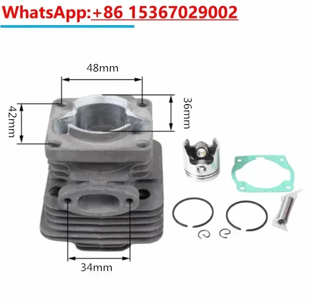 

Cylinder Piston Kit gasket 36mm For MTD SMART BC 33 1E36F-5B Brush Cutter Grass Trimmer