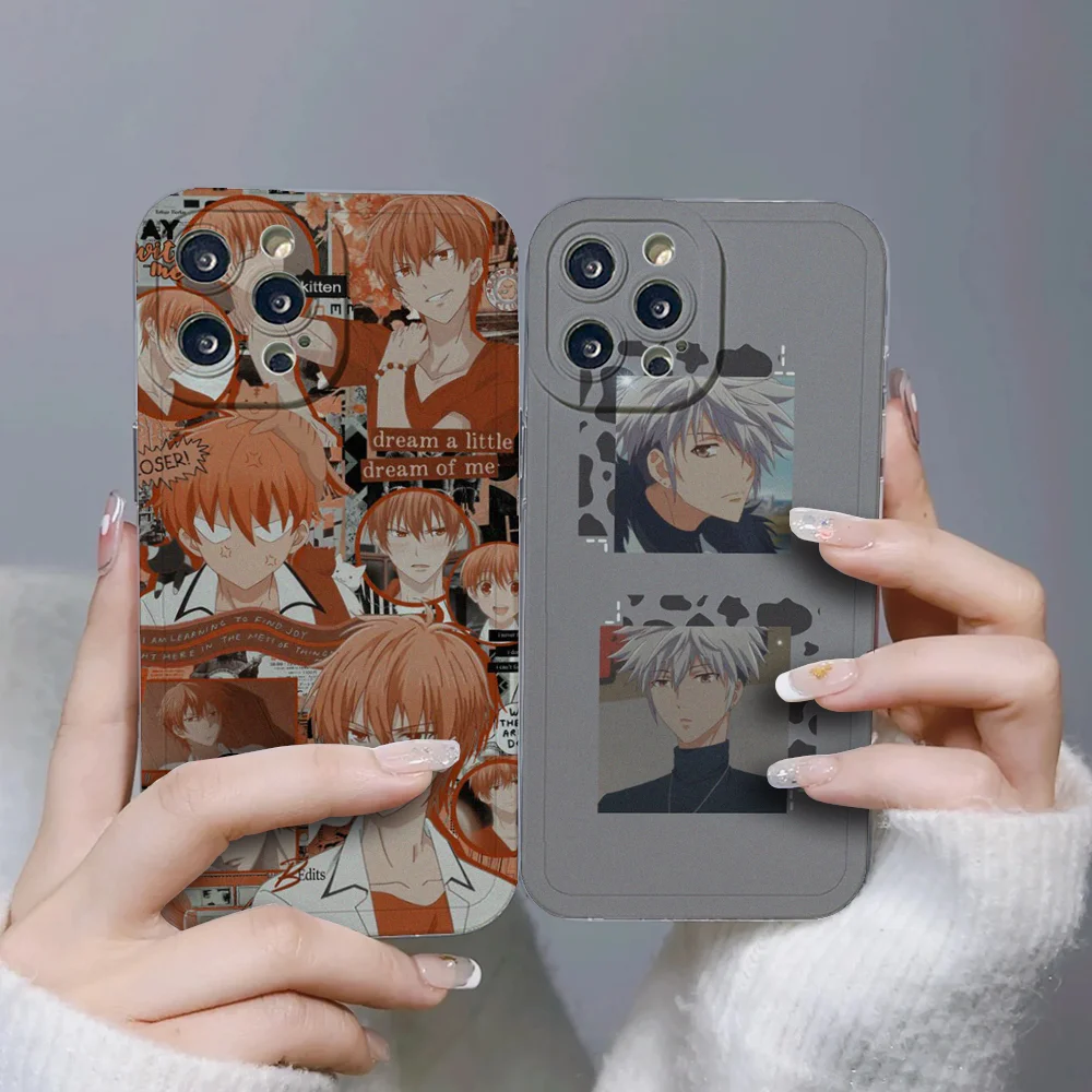 Fruits Basket Kyo Sohma Tup Phone Case For IPhone 11 12 13 14 15 Plus Pro Max Anger Eyes Silicon Clear Soft Cover