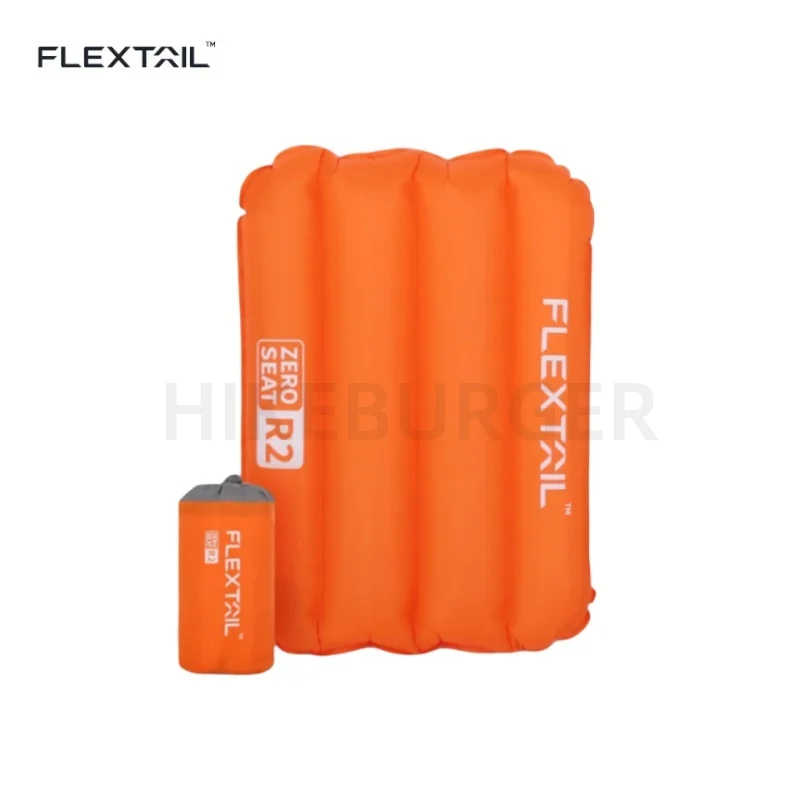 Flextail ZERO Seat Outdoor Ultralight Inflatable Mat R Value 2.8 Camping Portable Cushion 40D Nylon Comfortable Warmth  Air Seat