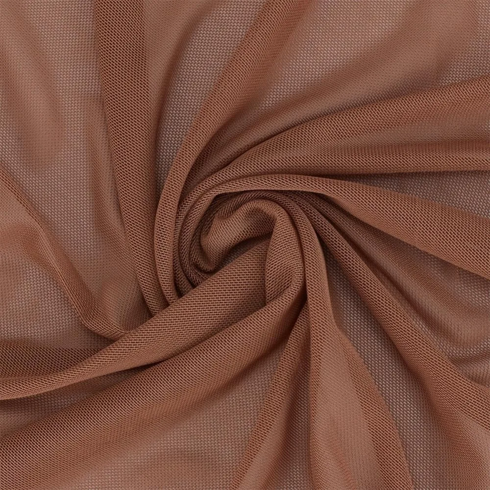 

3M Polyester Mesh Fabric for Dress Costumes Decoration Saddle Brown 300x187x0.01cm