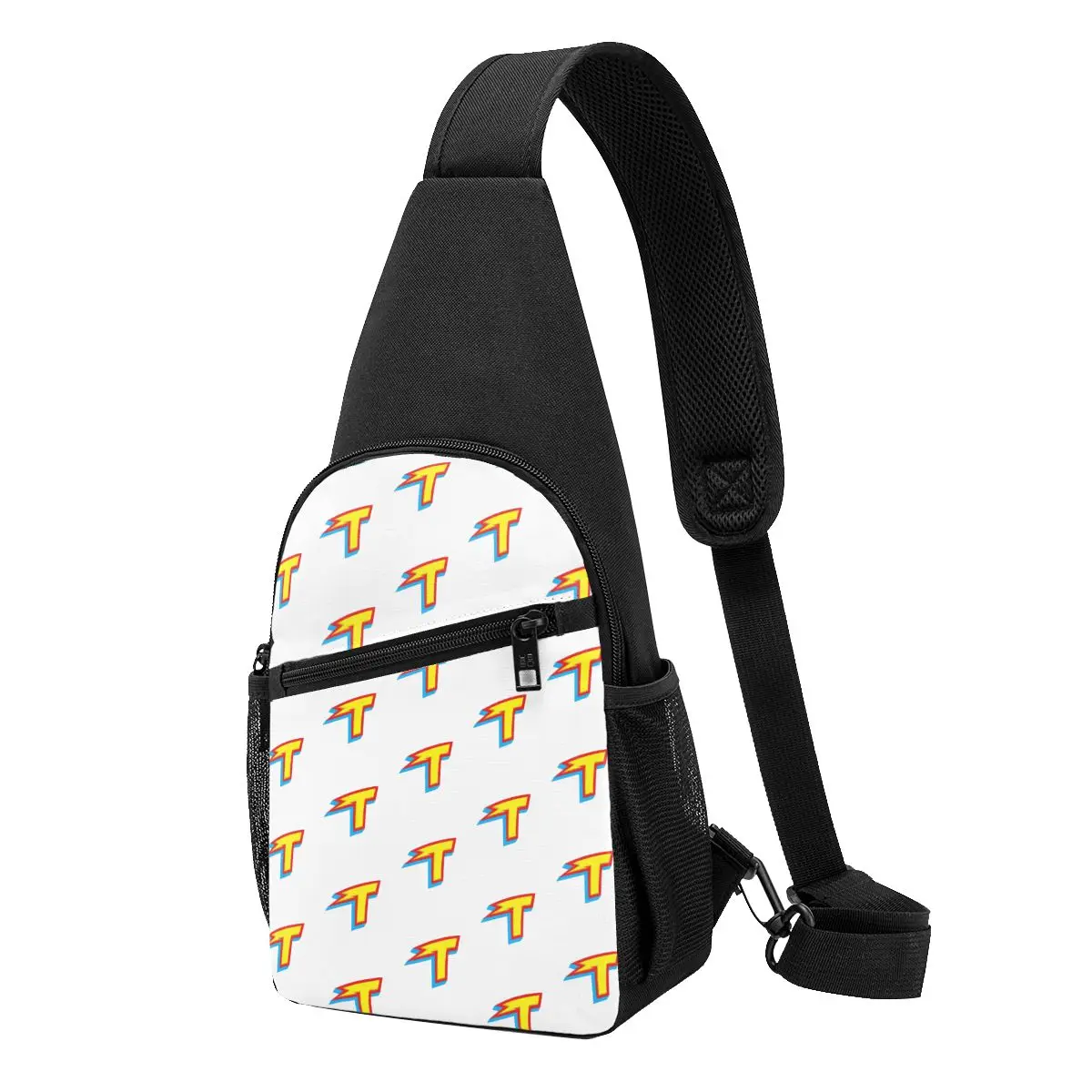 Team Thundermans Chest Bag Men Sling Crossbody Backpack Chest Bag Traveling Hiking Daypack Shoulder Bag