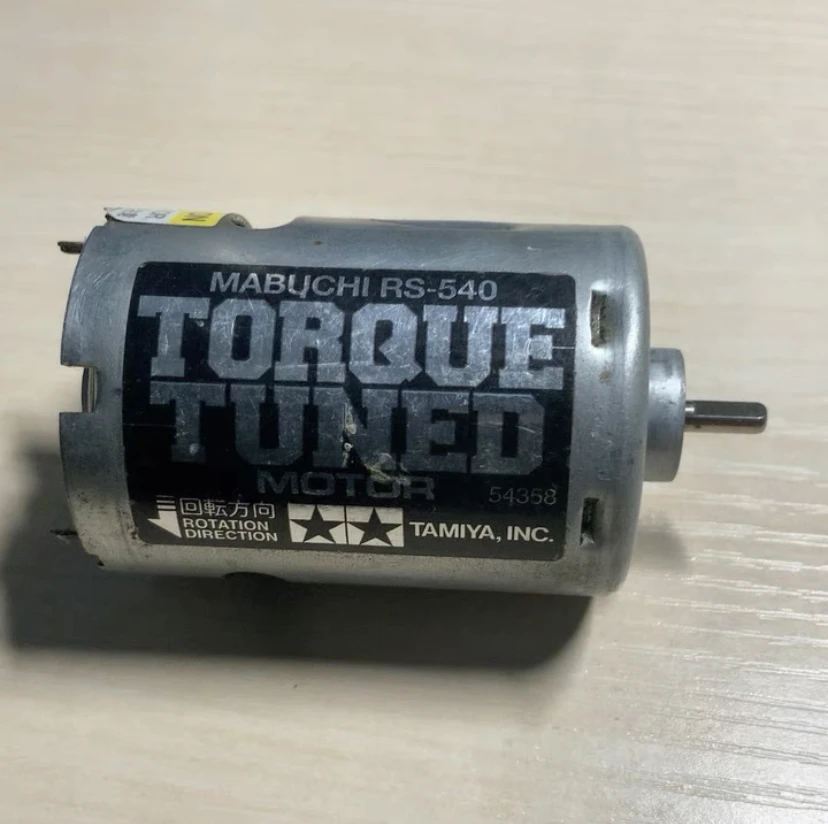 RC tamiya mabuchi RS-540 TORQUE-TUNED BRUSHED MOTOR excellent acceleration and speed for models from on-road to off vehicles