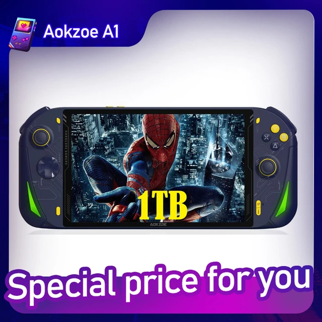 New AOKZOE A1 8-inch Handheld Touch Screen Gaming Laptop AMD Ryzen 7 6800U  Mini PC Gamer DDR5 32G 2TB SSD WiFi6 - AliExpress