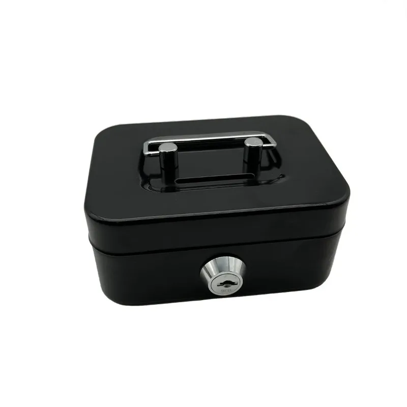 New Creative Portable Piggy Bank Storage Box Small Size with Key Storage Box Coin Box with Lock Piggy Bank