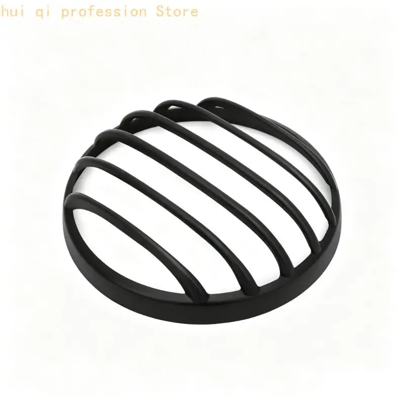 180 mm Motorrad-Frontscheinwerferschutz mit schwarzem Gitter für den Straßengebrauch H8WE – Detail 2