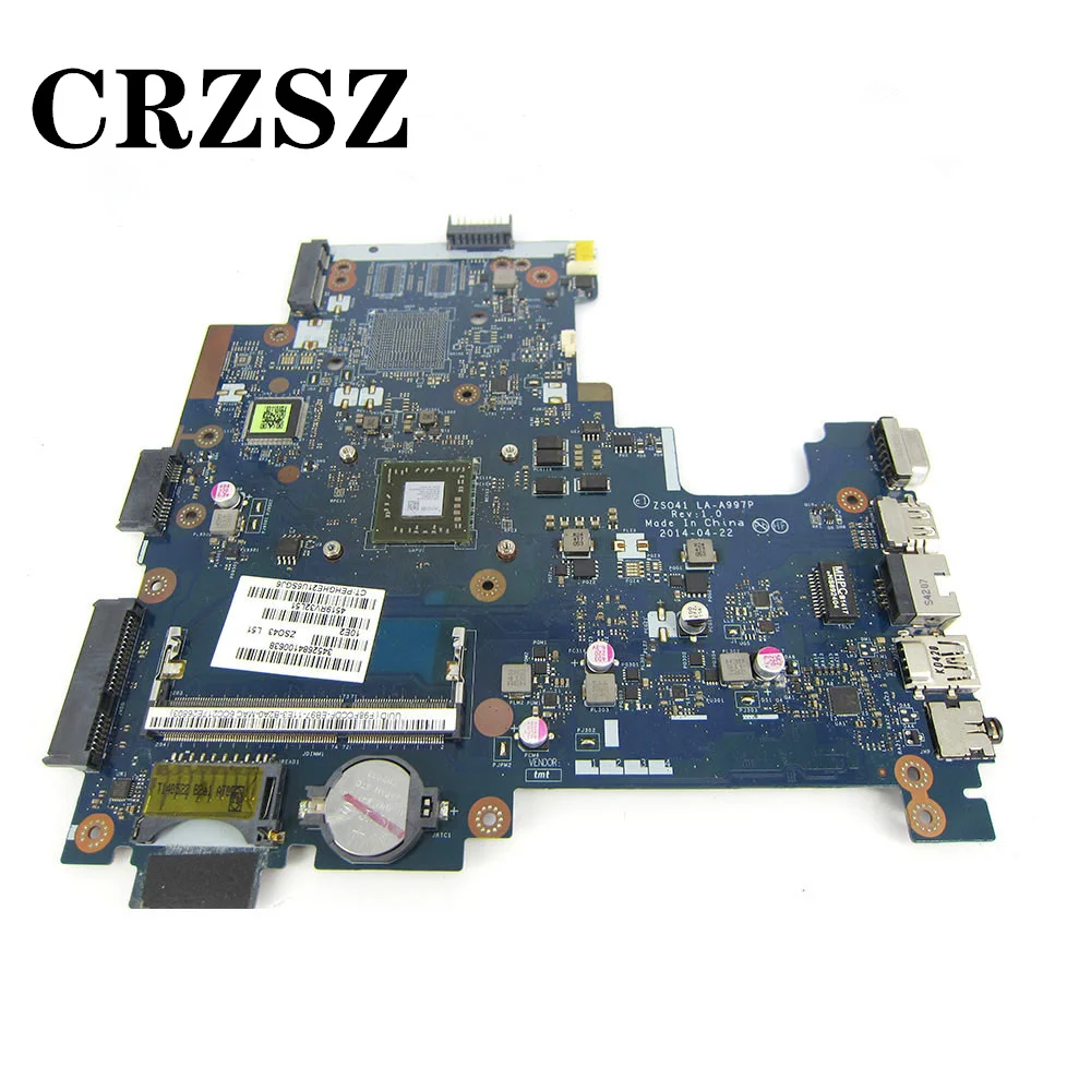 CSRZSZ For HP Pavilion 14-G  245 G3 Laptop motherboard  LA-A997P  E1-6010  CPU Tested 100% ok work