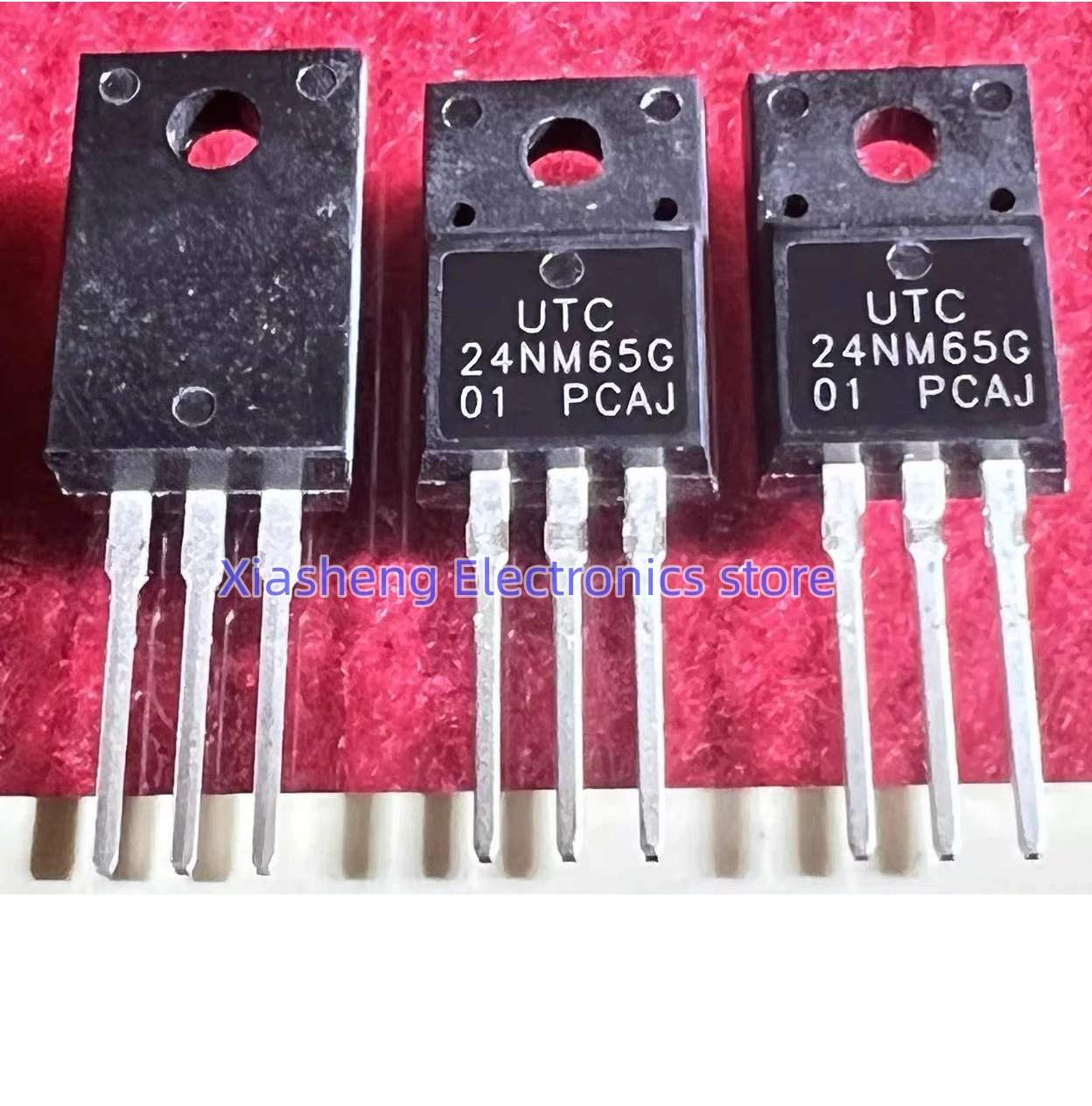 

New Original 5Pcs 24NM65G UTC24NM65G TO-220F 24A 650V Transistor In Stock Integrated Circuit Good Quality