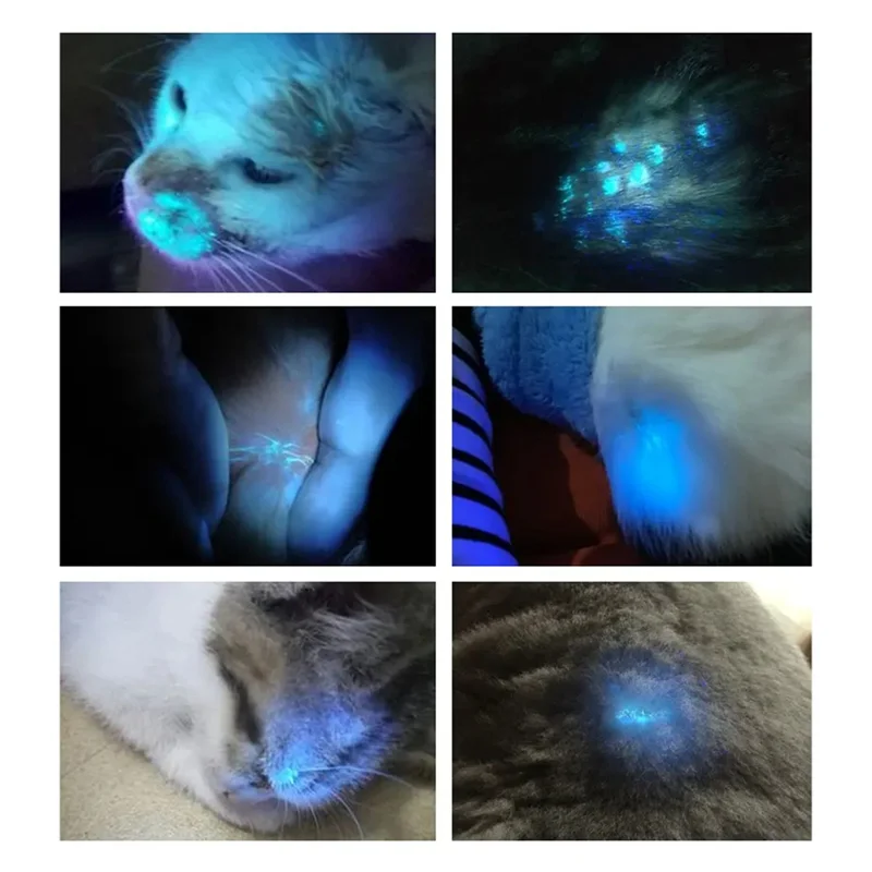 ABUU-3X madeiras lâmpada analisador de pele portátil salão de beleza facial analisador uv madeiras lâmpada para cuidados com a pele analisando testes