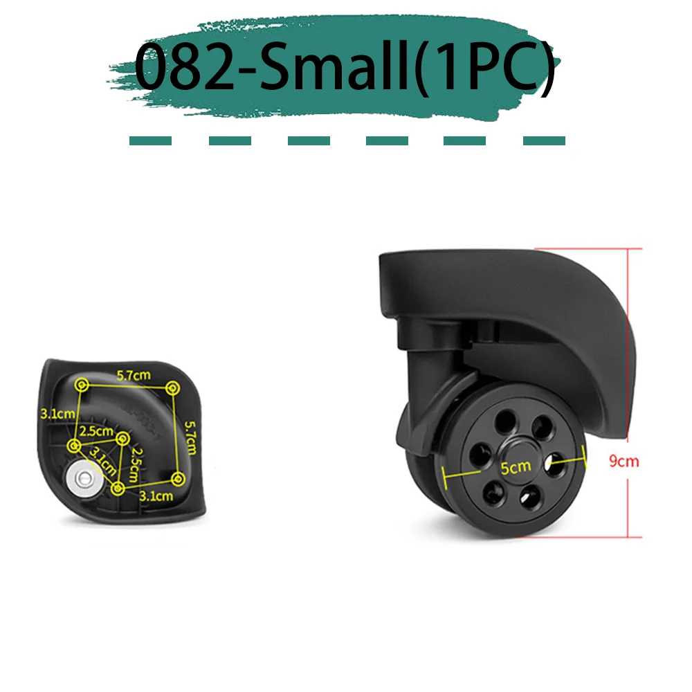 For Rimowa 082 Universal Wheel Replacement Suitcases Smooth Silent Damping Wheels Travel Accessories Silent Wheels Casters
