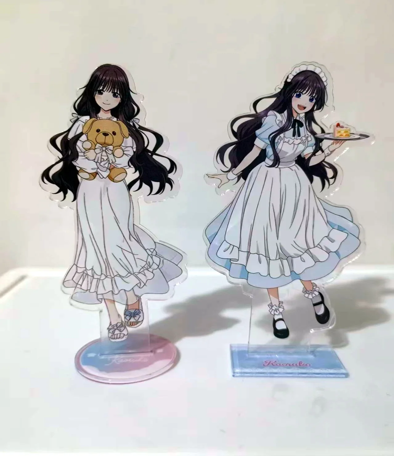Anime Kaoru Hana Wa Rin to Saku The Fragrant Flower Blooms with Dignity Cosplay Figure Stand Standing Plate Accessories Ornament