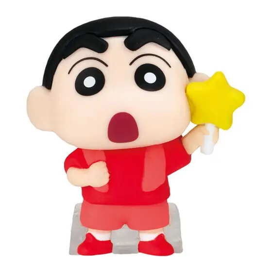 BANDAI Crayon Shin-chan Action Figures Model Shin-chan Kazama Nene Masao Capsule Toys Ornament Fans Support Modeling Doll