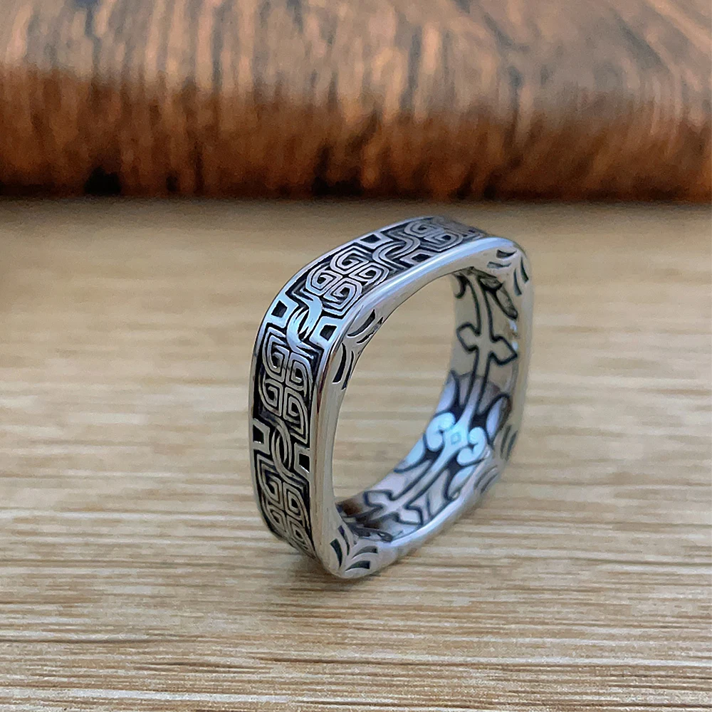 2023 New Nordic Viking Celtic Ring For Men Women Fashion Vikings Rings Stainless Steel Biker Vintage Jewelry Gift Dropshipping