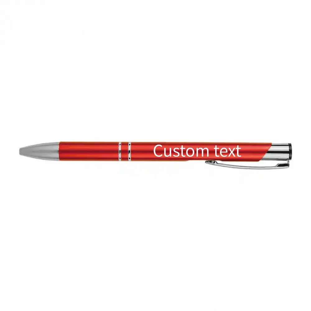 10 Stück personalisierte Business-Stifte, Großbestellung mit individuellem Text | Marketingmaterial Schreibwaren Bürobedarf Event-Geschenke – Detail 7