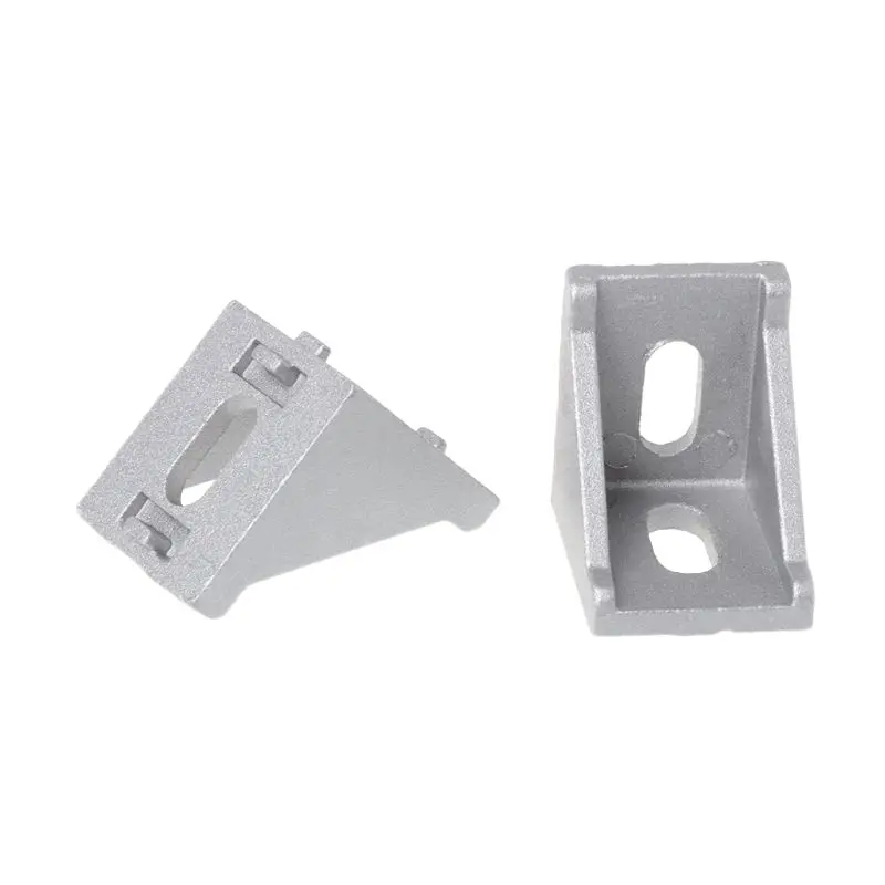 

10pcs 3030 Fasten Fitting 30x30 L Connector Aluminum Corner Bracket Joint Dropship