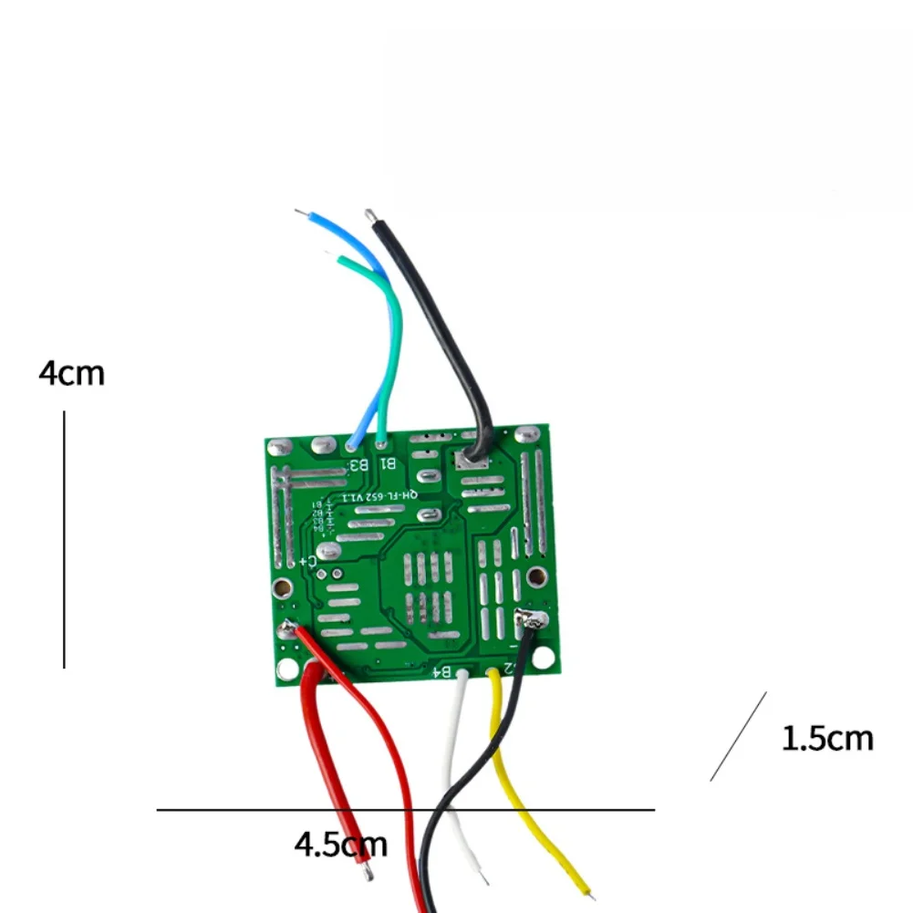  21V 5S Lithium Battery Protection Board With Lights For Electric Drill Wrench Electric Hammer Angle Grinder Power Tool