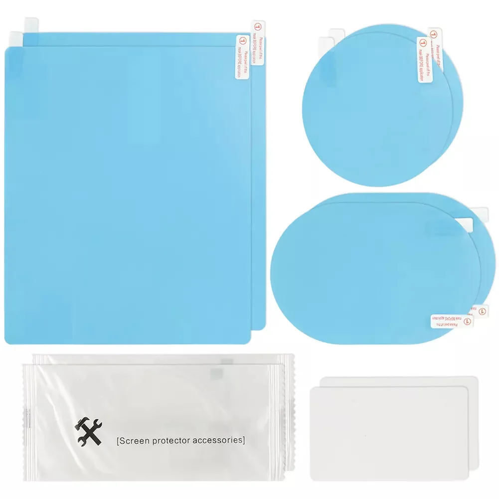 

6PCS/Set Car Rearview Mirror Window Anti Fog Film Anti-Glare Rainproof Car Sticker Car Side Window Glass Film Car Exterior Parts