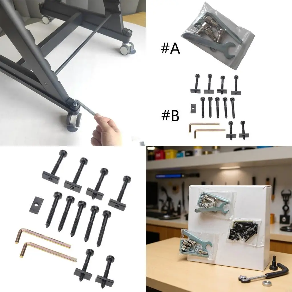

Комплект винтового оборудования для ремонта детского стула, крепежный винт с гаечным ключом