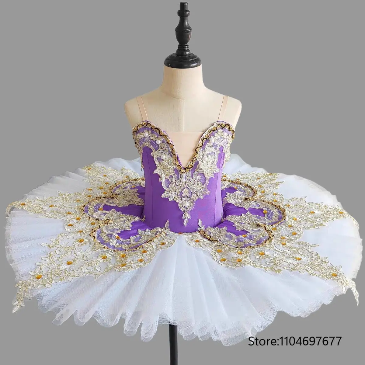 Nuevo Vestido de Ballet Profesional para Niñas y Adultas, Tutú de Princesa, Estilo Platter Pancake, para Ballet de Los Cisnes, Disfraz de Bailarina para Espectáculos