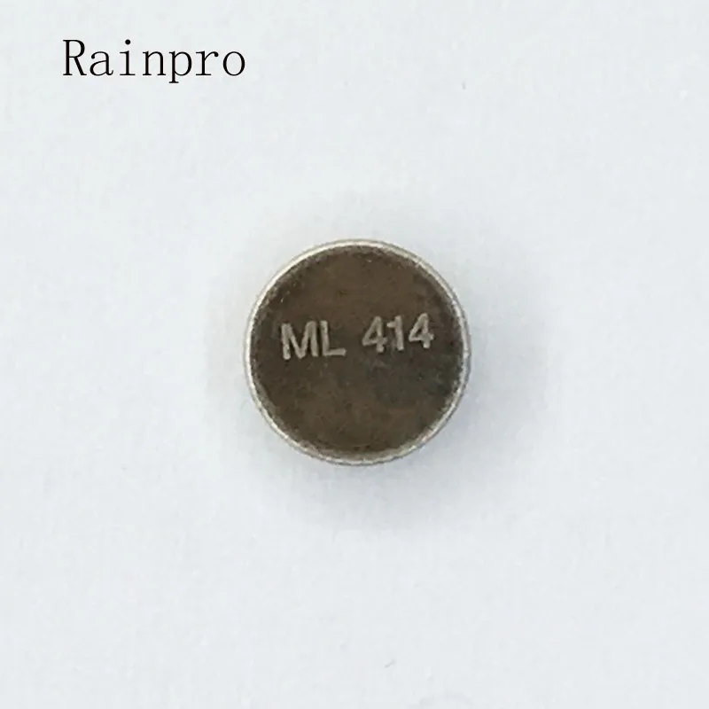 414 충전식 리튬 배터리, 3V 버튼, ML414, 2PCs/로트