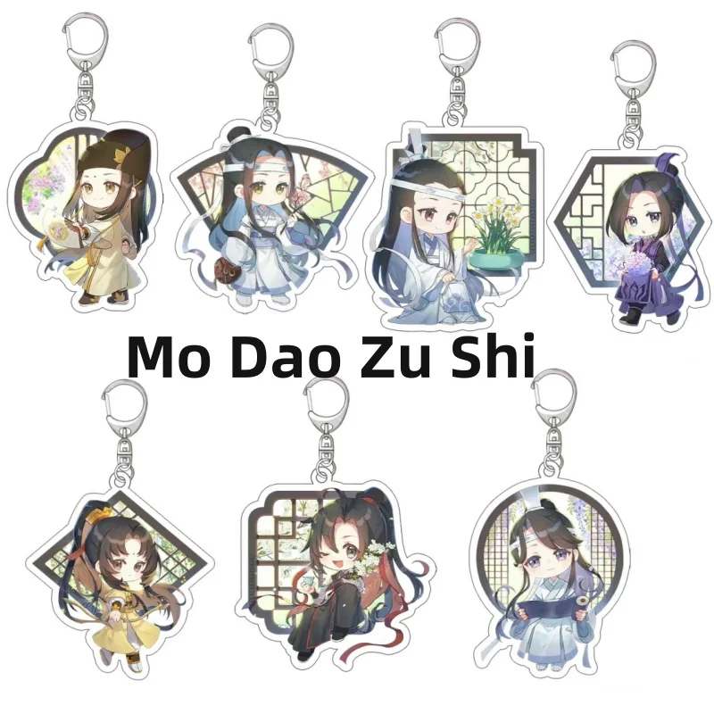 

Anime Mo Dao Zu Shi Accessories Fashion Wei Wuxian Bag Cartoon Costume Figure Doll Pendant Backpack accessory Fan gifts 6cm