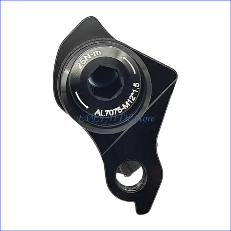 124B Mountain Bike Aluminum Derailleur Hanger for UDH Bike Frame Universal Bike Tail Hook Adapter Cycling Parts Accessory