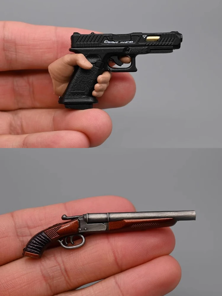 Mini soldat militaire statique, aigle du désert P92, roue gauche, modèle de pistolet, accessoires de jouets pour figurine d'action de 12 pouces, ornement de scène, 1/6