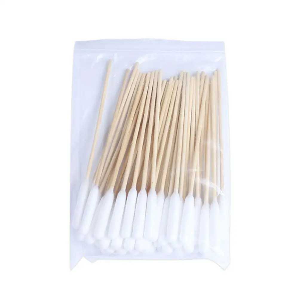 50/100Pcs Pet Ear Cleaner Cotton Buds Dog Ear Cleaner Cotton Swab Sticks Cotton Buds For Dog Cat Ear Wax Removal Pet Suppli L2S7