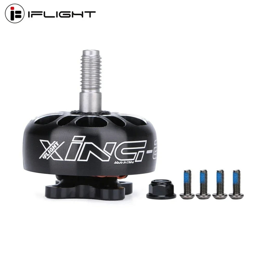 IFlight XING-E Pro 2306 1700KV 2450KV 2-6S motore Brushless con albero in lega di titanio da 4mm elica da 5-6 pollici per Drone da corsa FPV