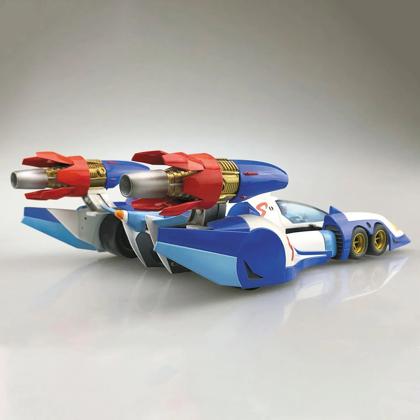 Prefabricated assembly model Aoshima-20222-A 1/24 Future GPX Cyber Formula  asurada AKF-0 car model kit