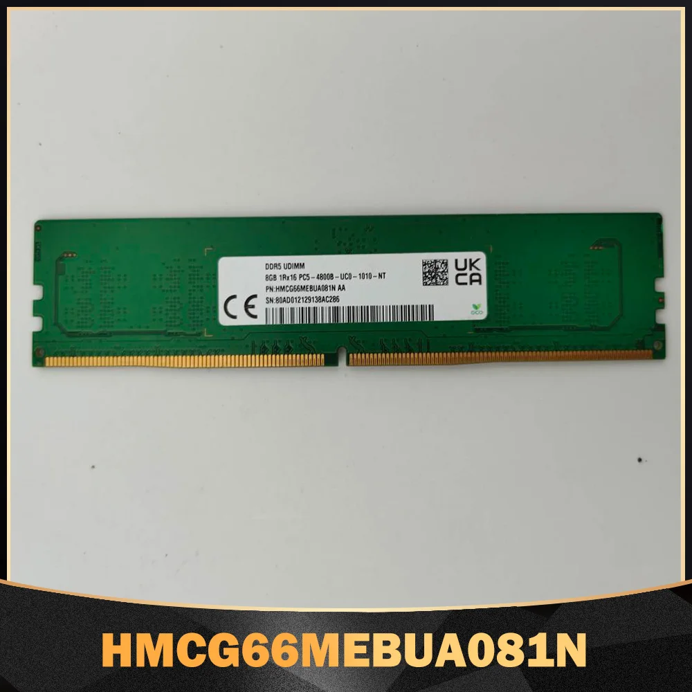 

1 Pcs RAM 8G 8GB DDR5 4800 1RX16 PC5-4800 Desktop Memory HMCG66MEBUA081N