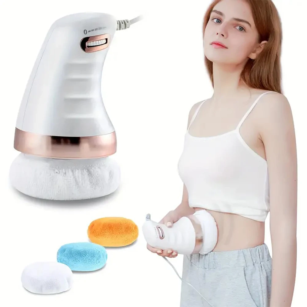 Mini Cellulite Massager, Electric Body Sculpting Machine for Women & Men, Lymphatic Drainage and Belly Fat Reduction Massager, P