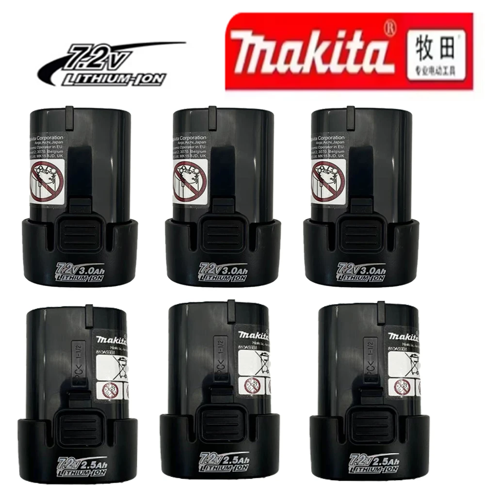 

✨✨✨ 7.2V 3000mah 100% brand new Makita BL7010 BL0715 DF010 DF012 DF022 7.2-4 194355-2 194356-3 electric tool battery